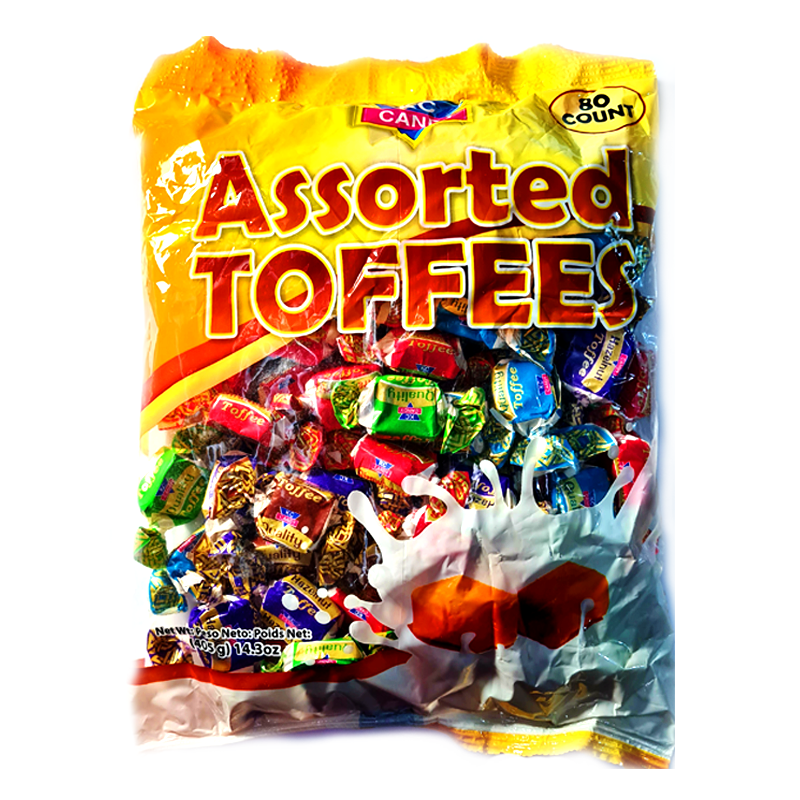 CHEWINGUMS ASSORTED TOFFEES